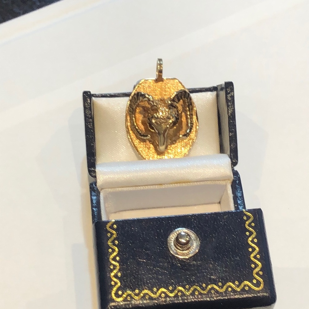 Gold Fill Aries Pendant